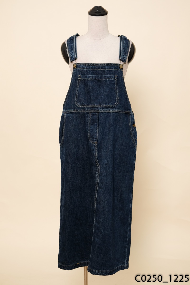 Yếm jeans xanh đậm