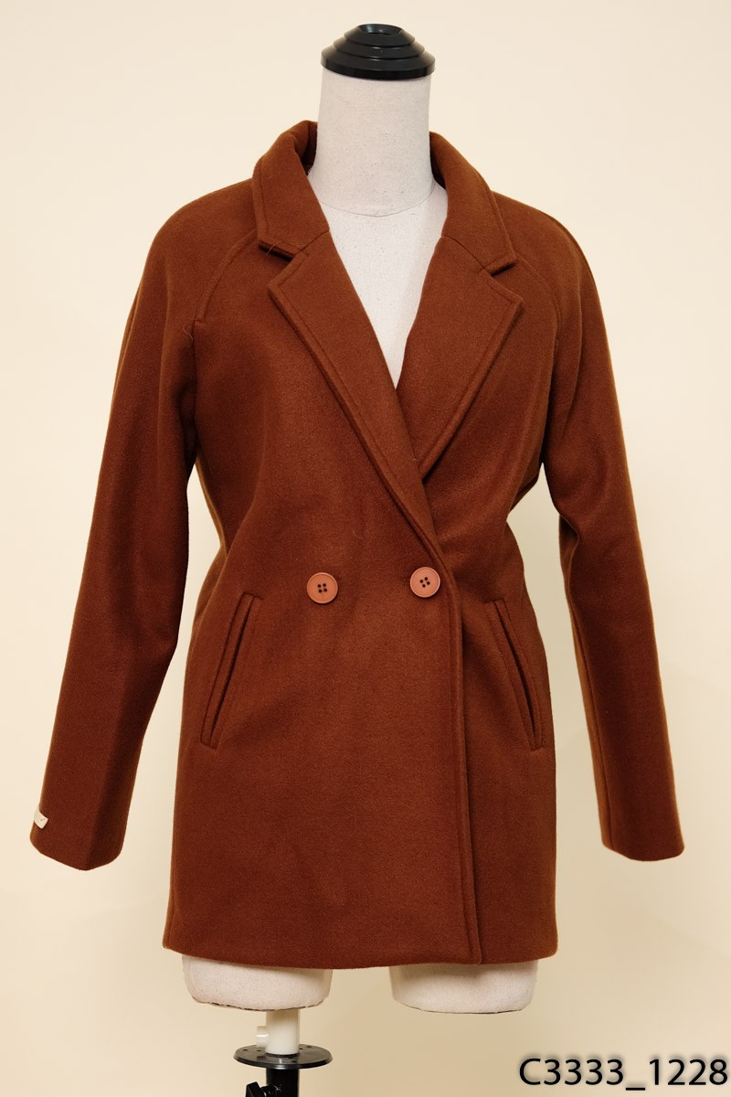 Áo blazer nâu đậm