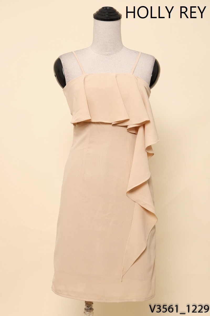 HOLLY REY-Đầm 2 dây nâu New Tags
