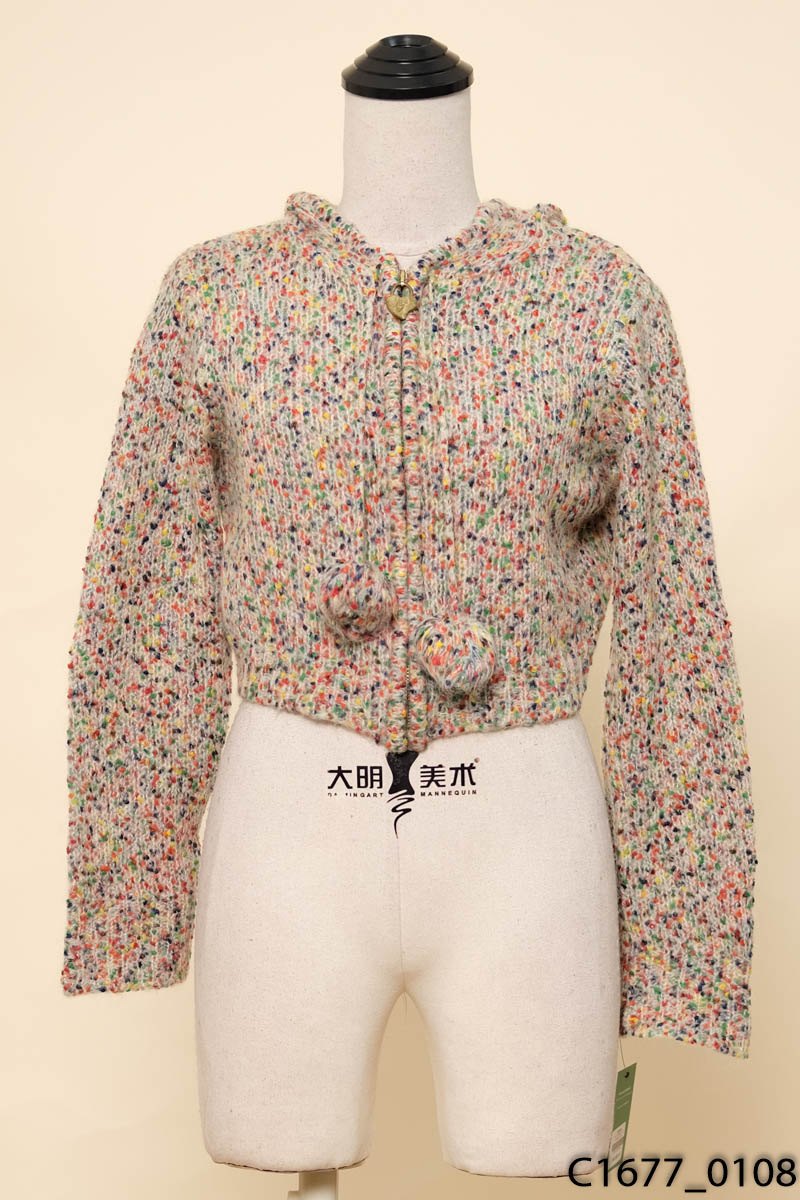Áo cardigan len họa tiết