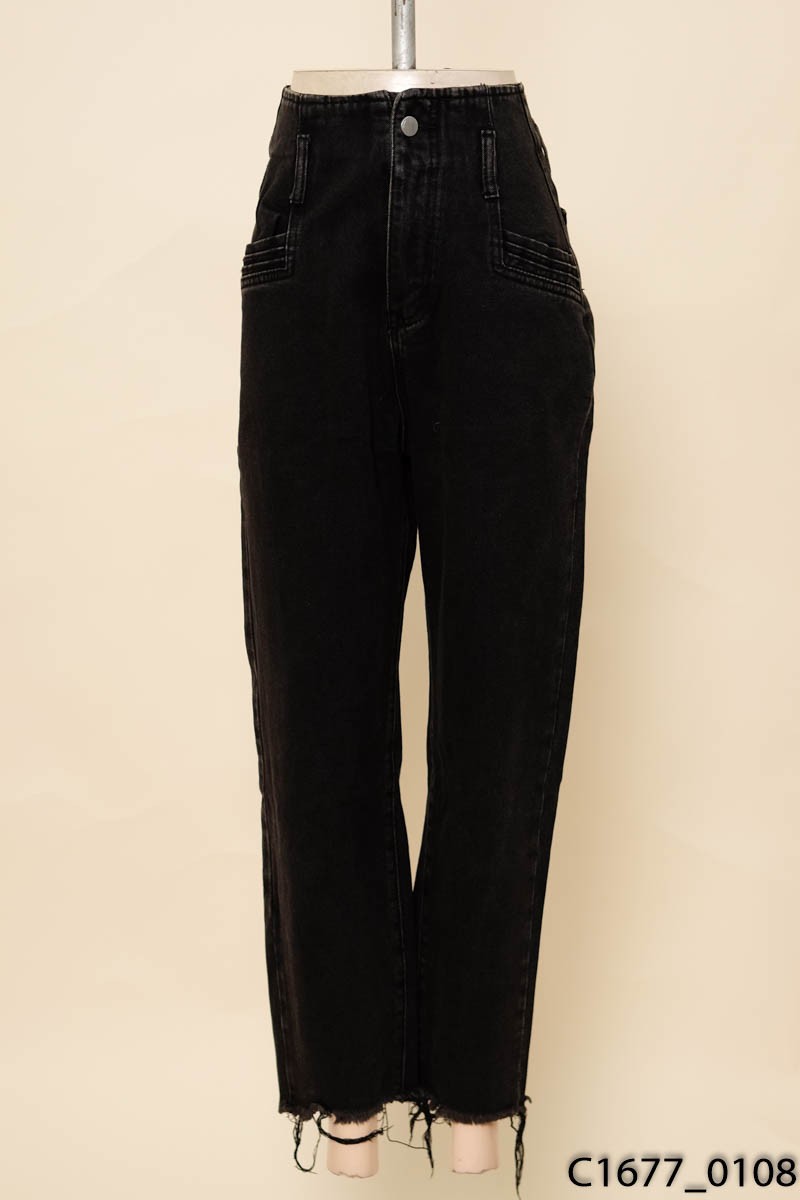 Quần jeans đen