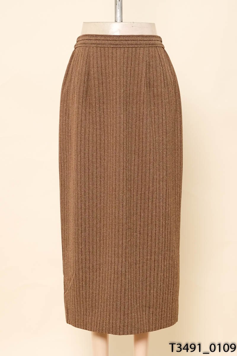 Chân váy dạ nâu