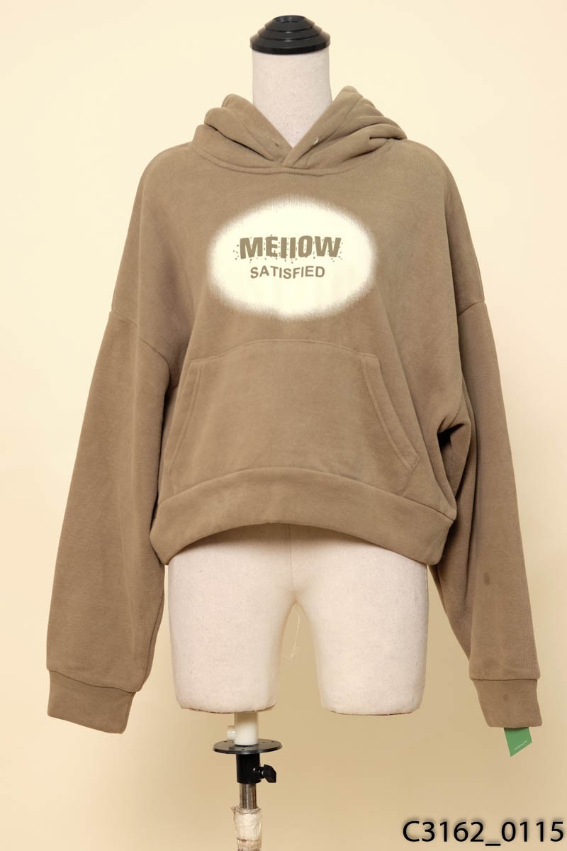 Áo hoodie rêu