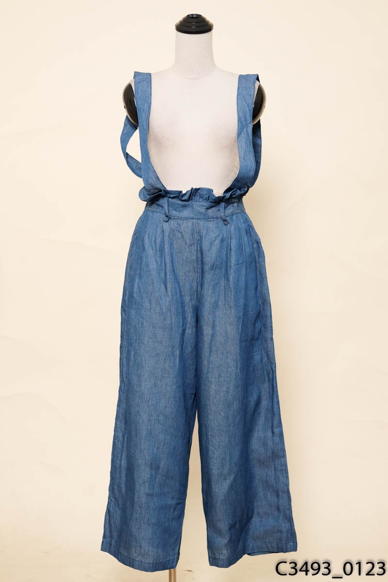 Quần yếm jeans xanh