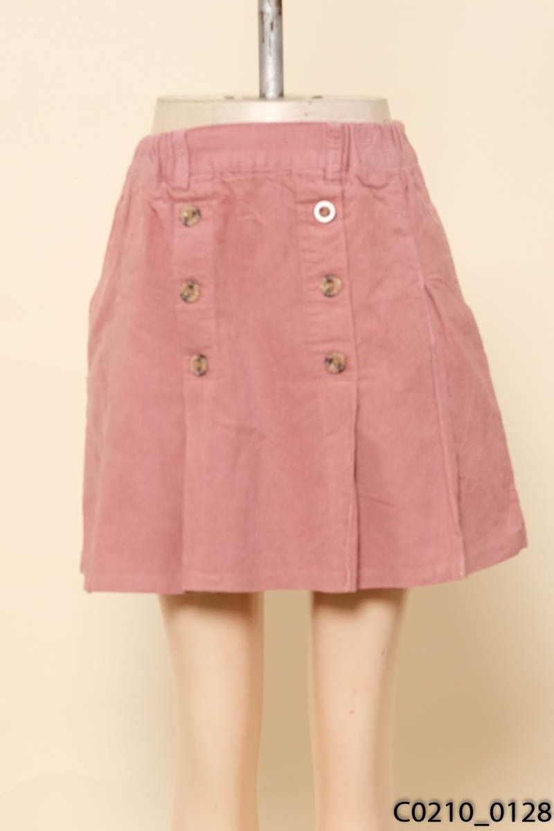 Quần shorts nhung hồng