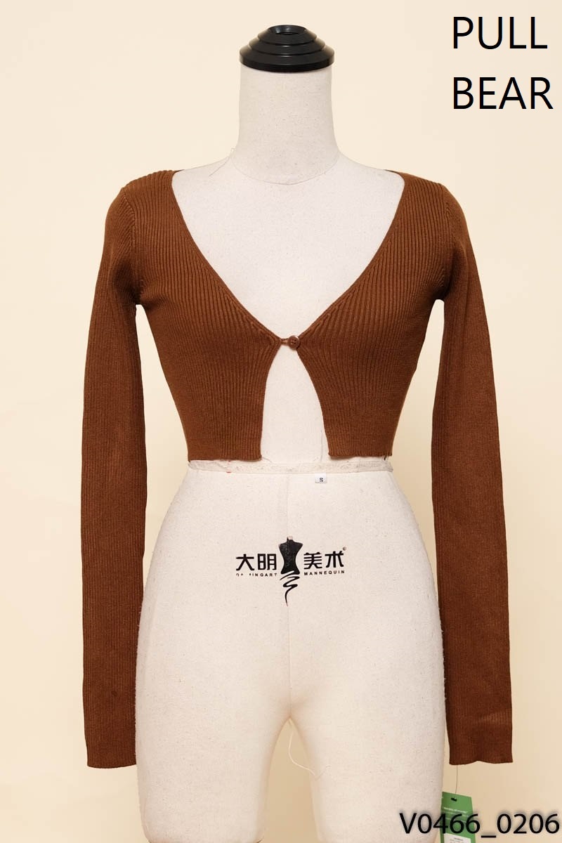 Áo len nâu Pull Bear New Tags