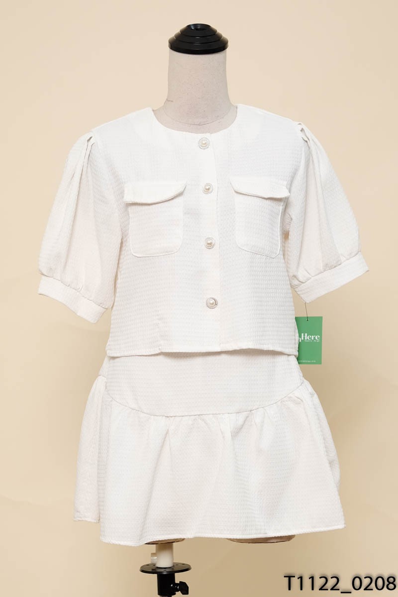 HALUU STORE-Set trắng