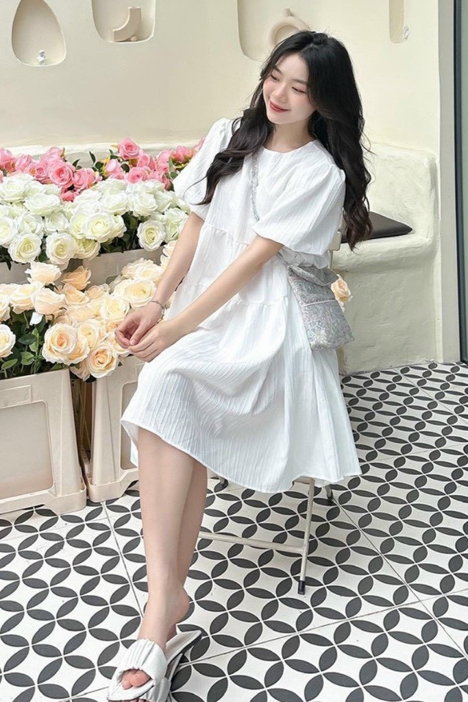 29FEB CLOSET-Đầm be
