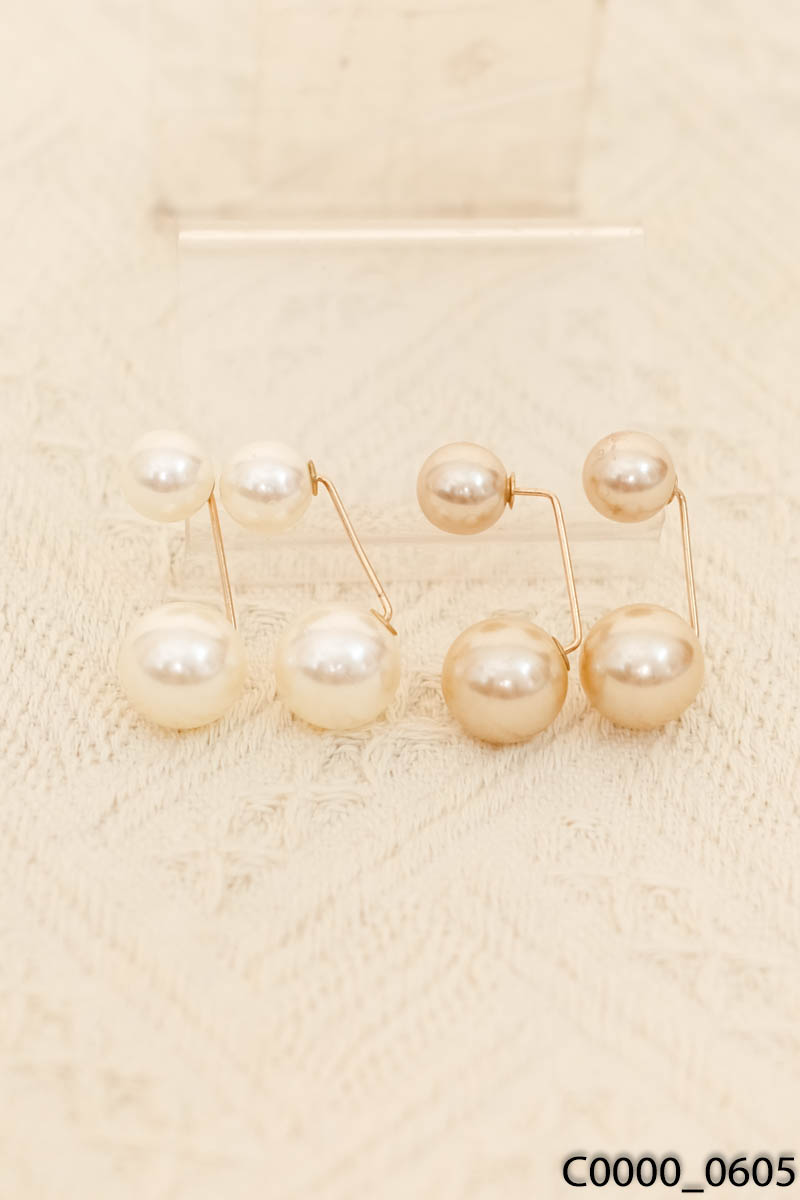 Set khuy cài quần áo ngọc trai /NEW
