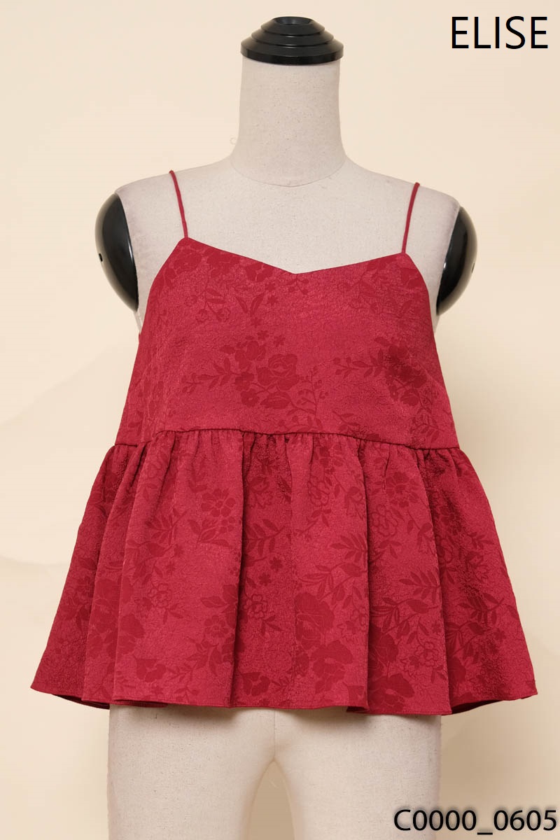 Áo 2 dây đỏ elise