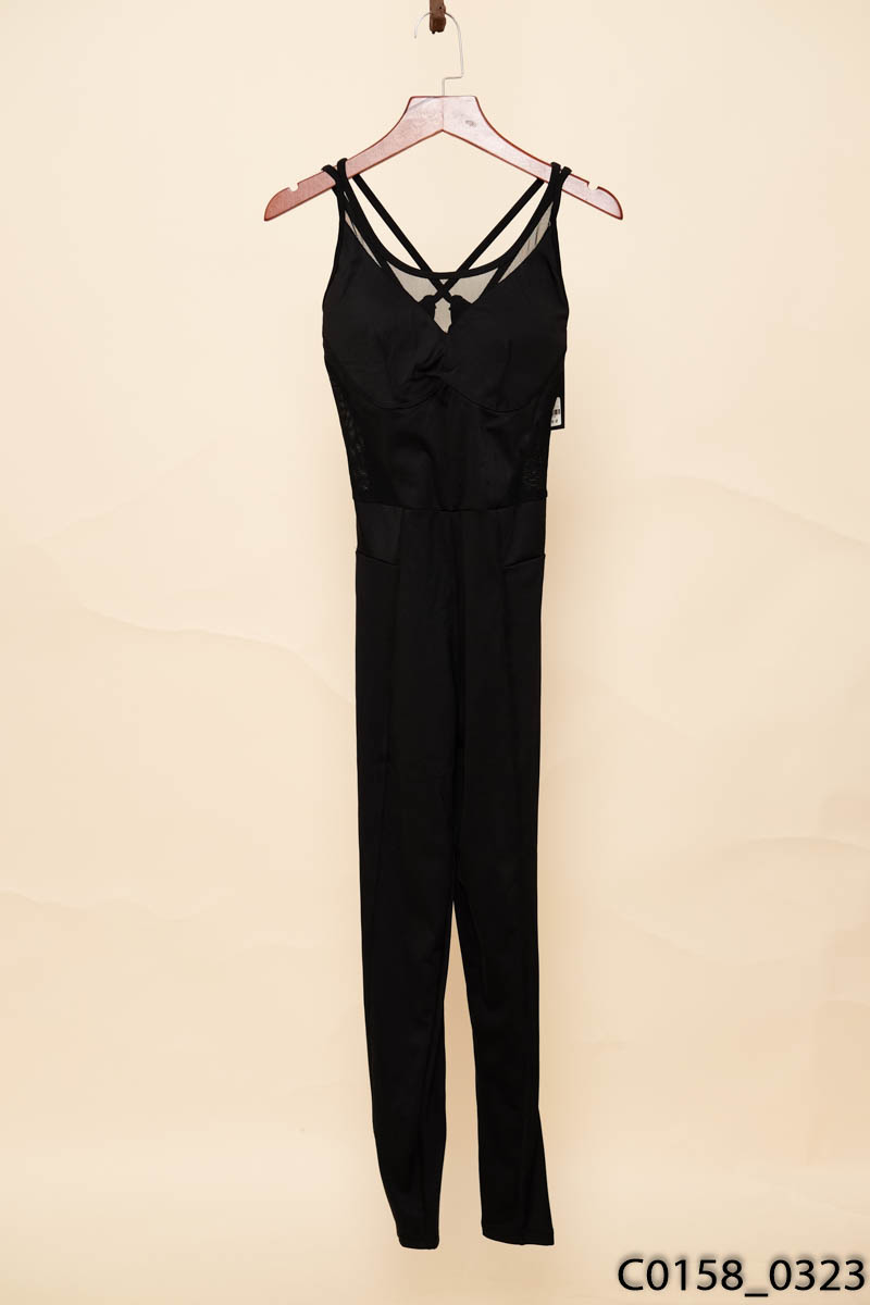 BUNNY-Jumpsuits đen