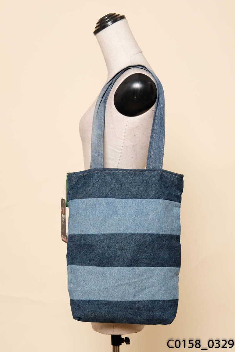 Túi tote jeans xanh New Tags