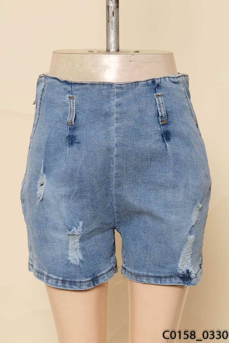 Quần shorts jeans xanh New Tags