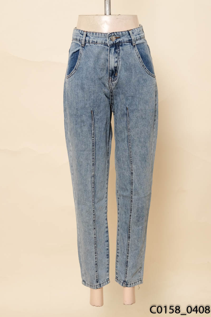 Quần jeans xanh