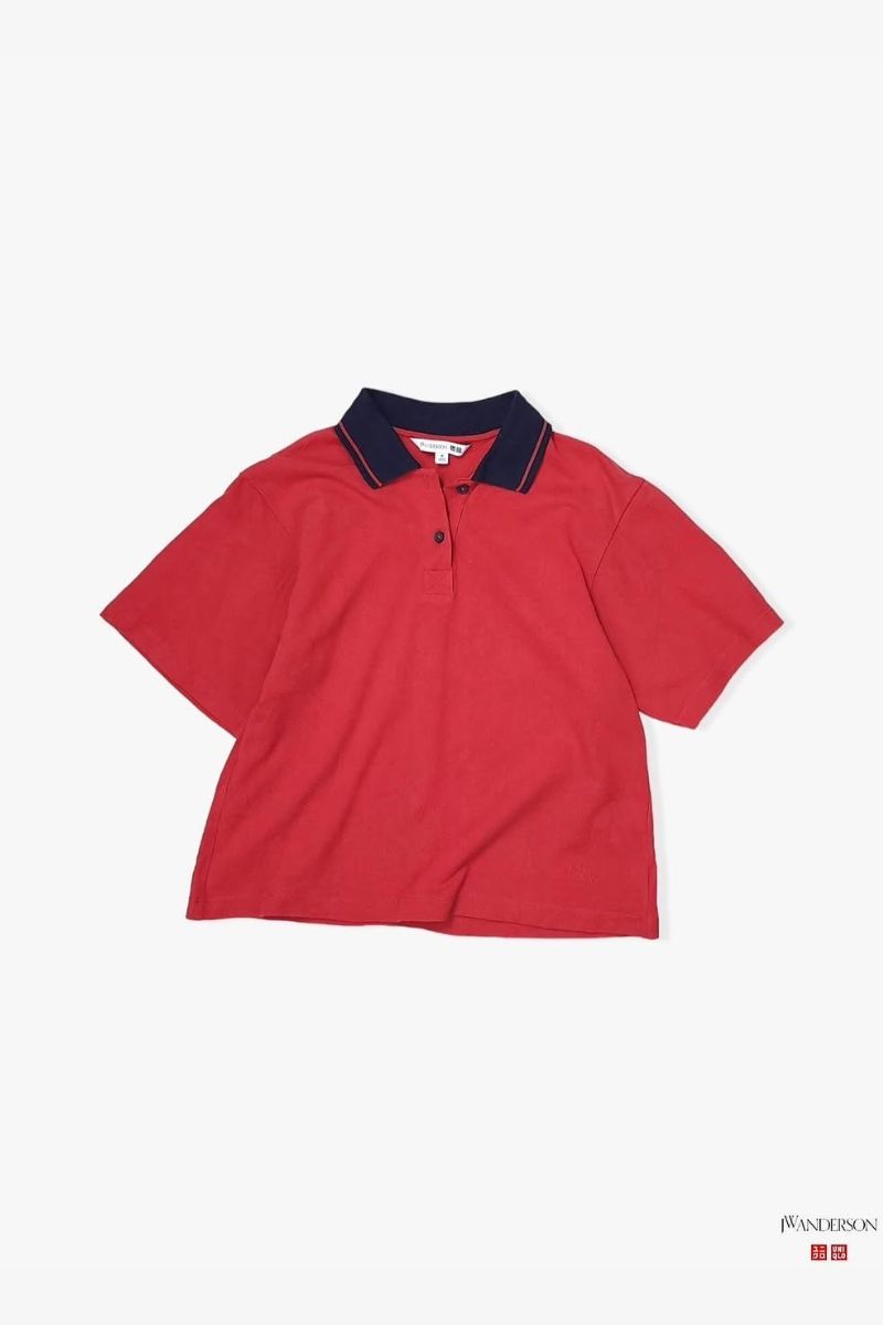 Áo polo đỏ Uniqlo
