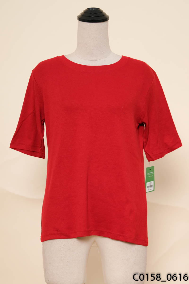 Áo đỏ tay lỡ New Tags