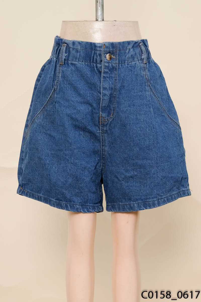 Quần shorts jeans xanh New Tags