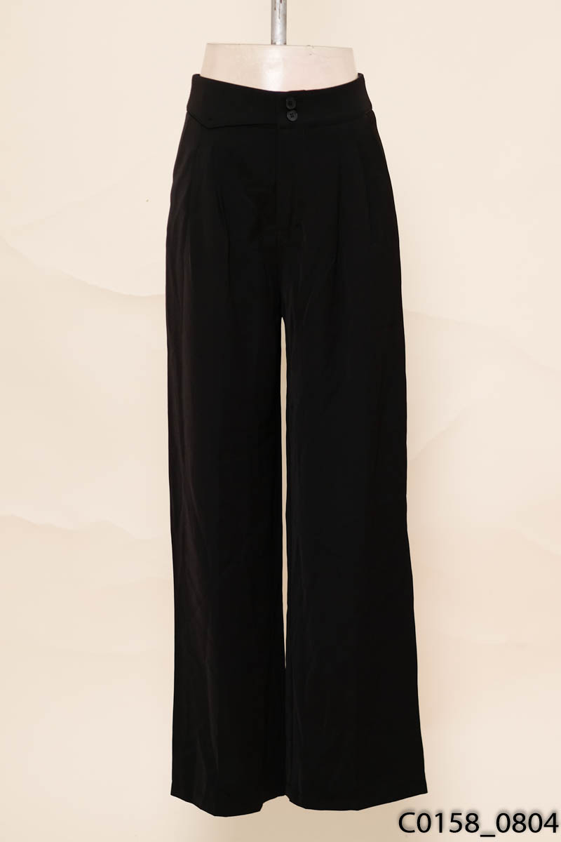 Quần đen ống suông New Tags