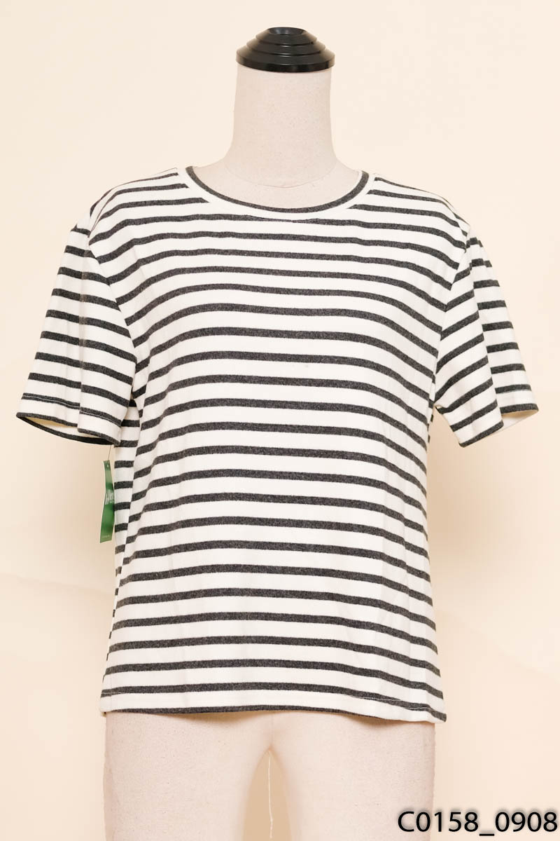 GT DESIGN- Áo thun be kẻ xám New Tags