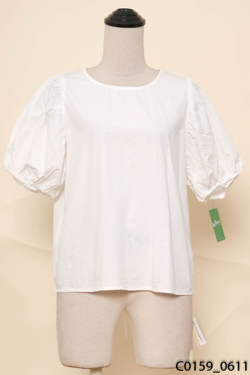 Áo trắng babydoll New Tags