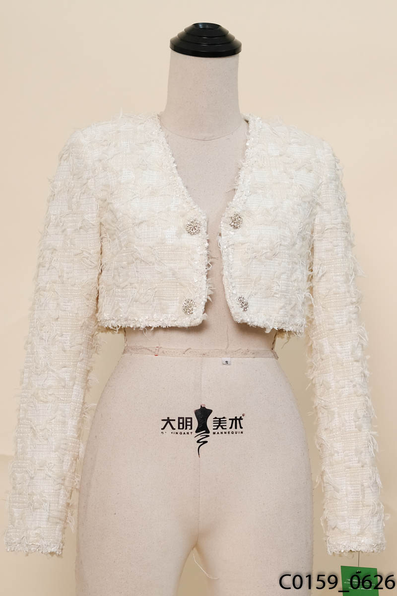 LINLY STORE-Áo khoác dạ be New Tags