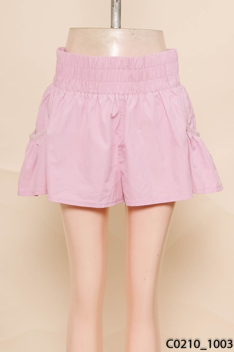 Quần shorts hồng tím