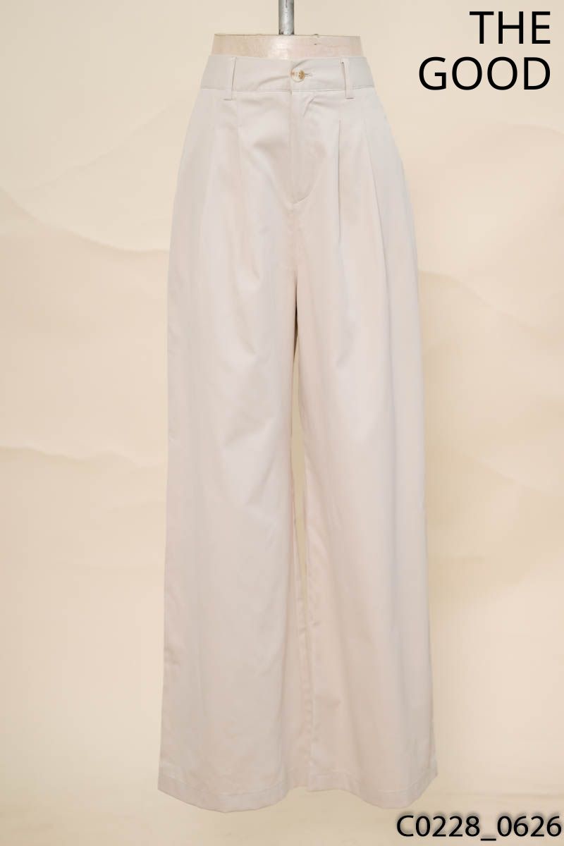 THE GOOD-Quần kaki kem