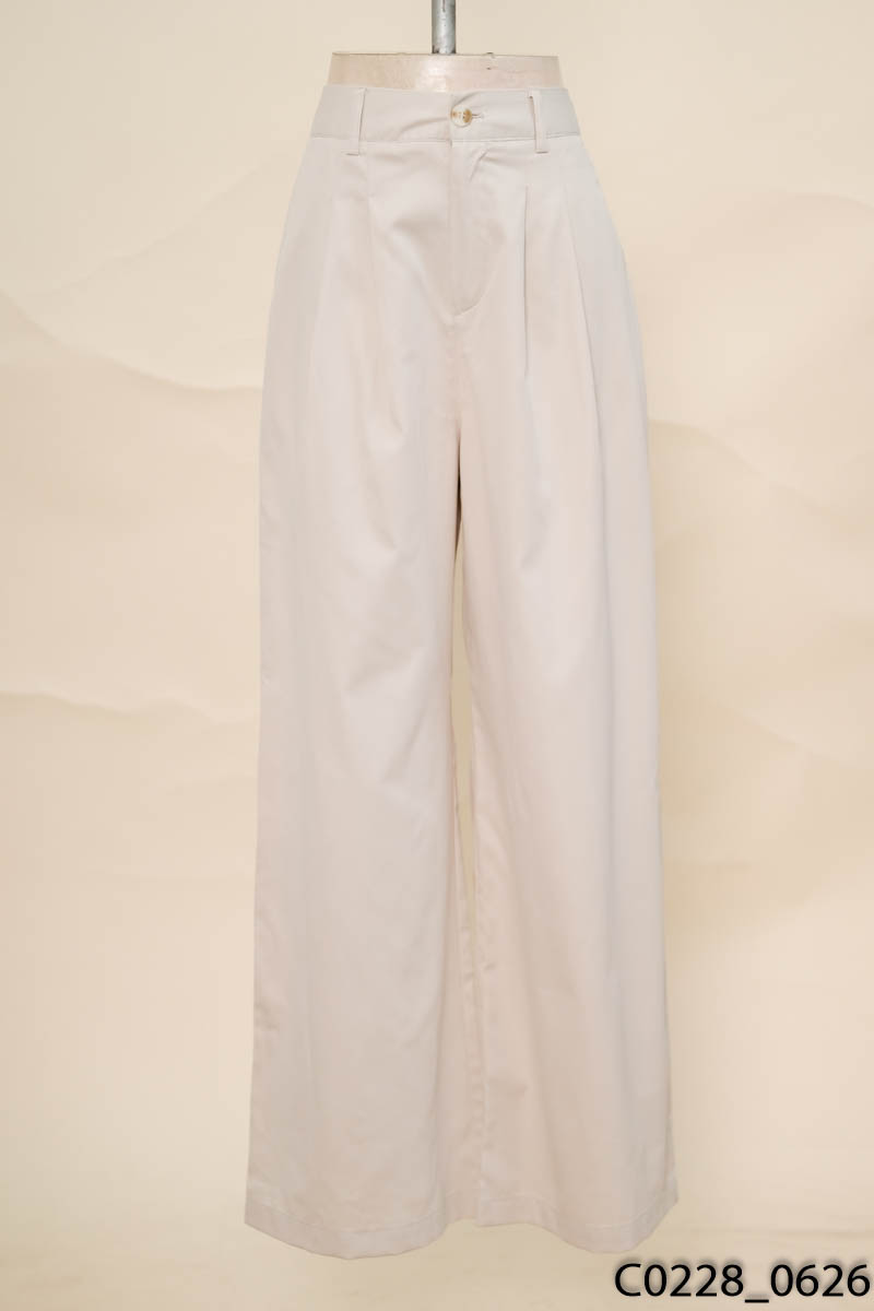THE GOOD-Quần kaki kem