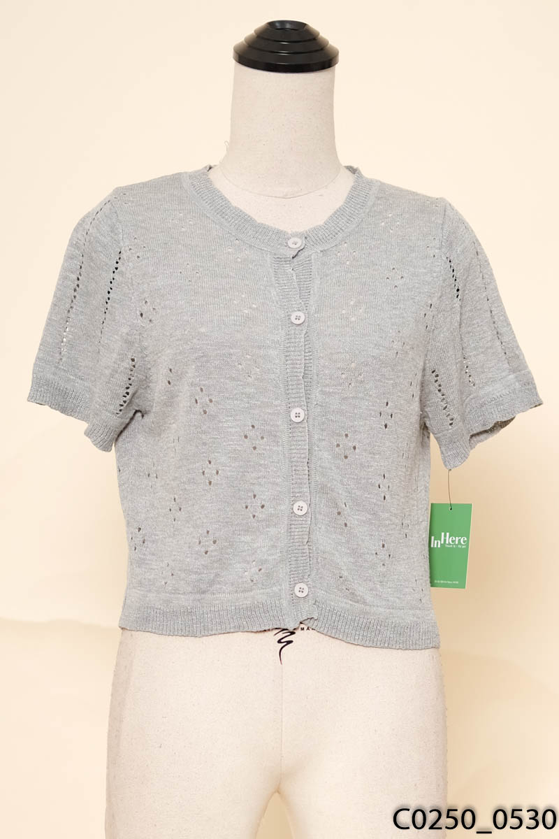 Áo xám mongtoghi lưới