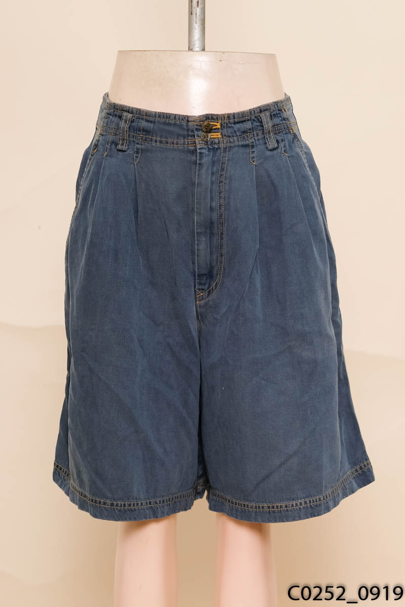 Quần culottes xanh