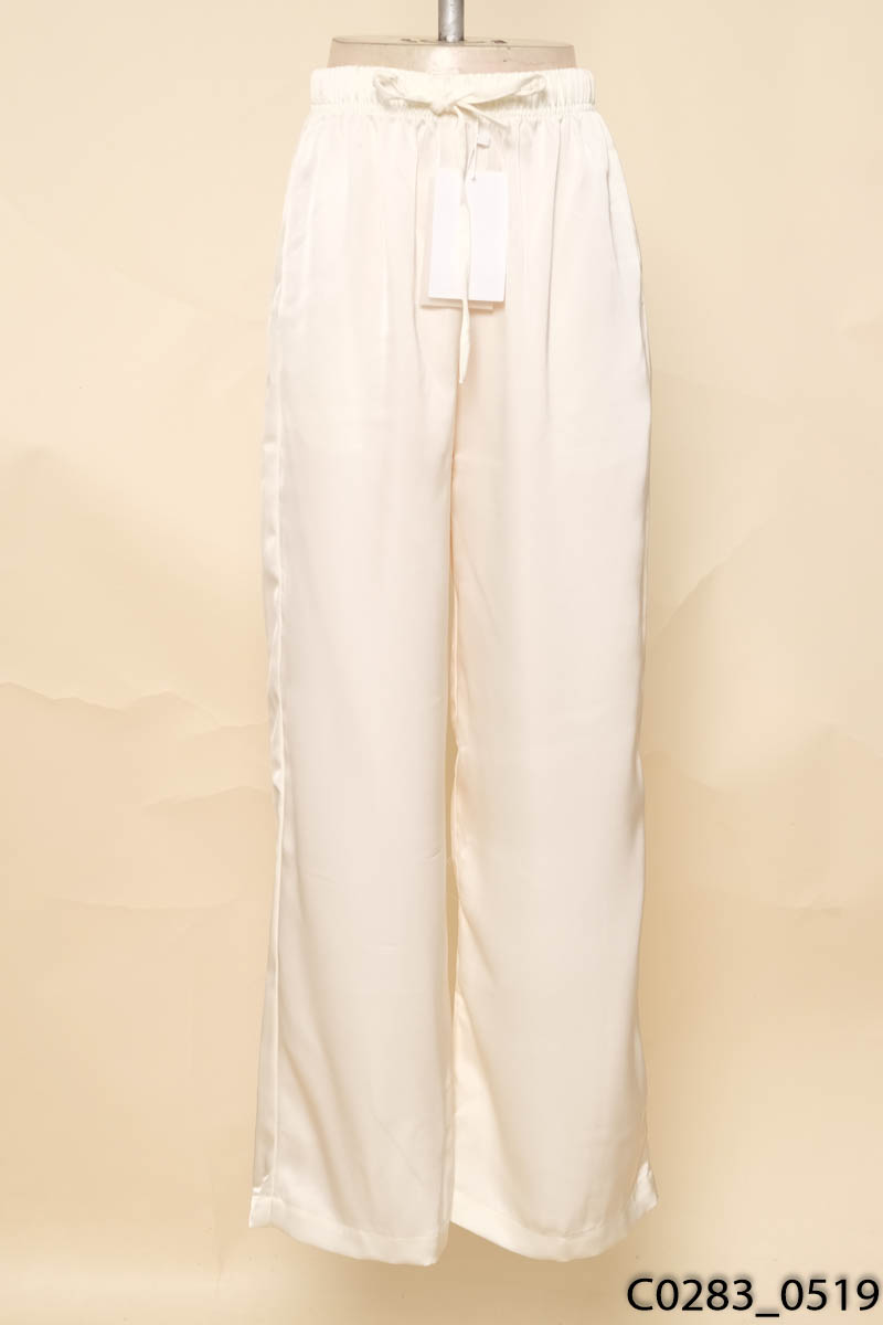 INFORY-Quần lụa be New Tags