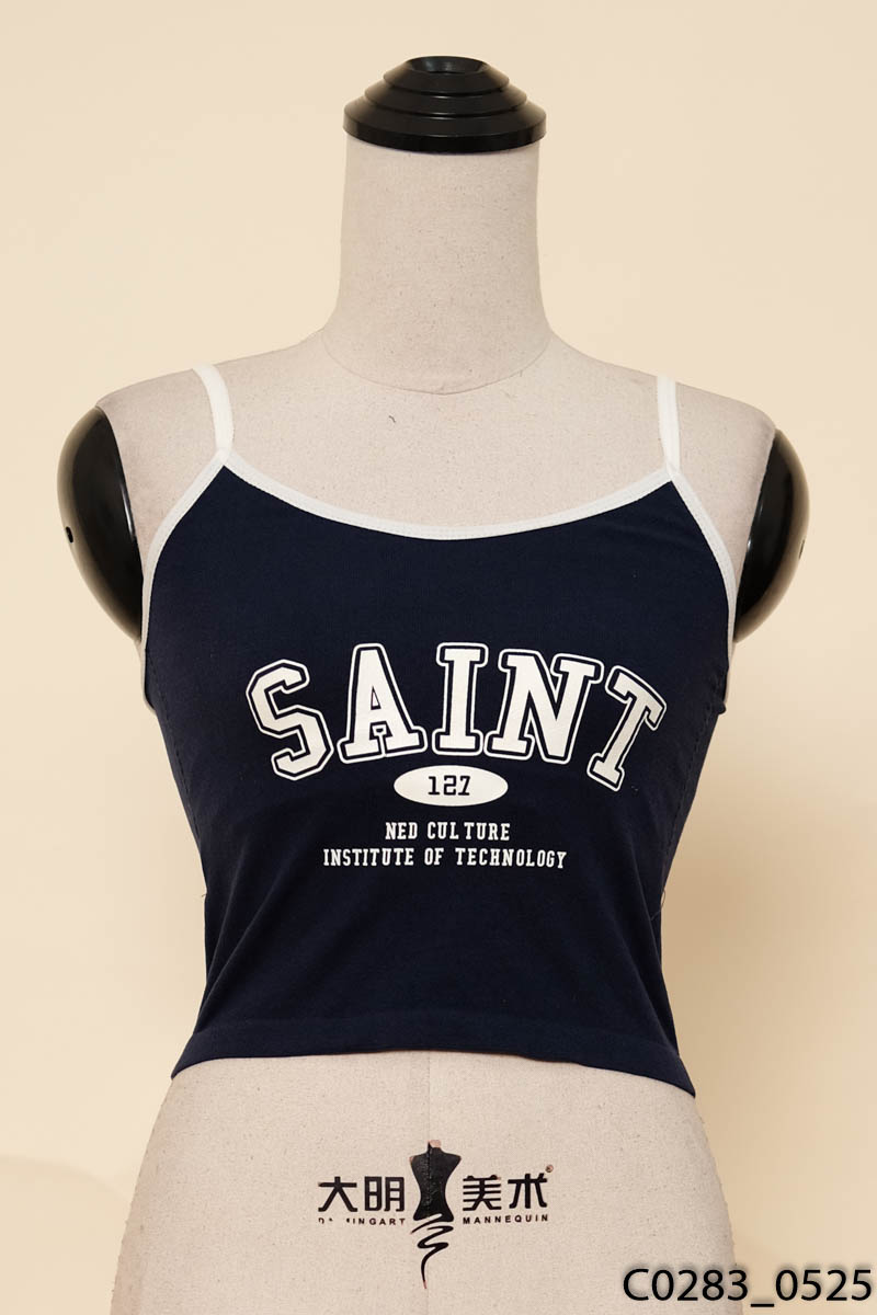 Áo tanktop xanh than