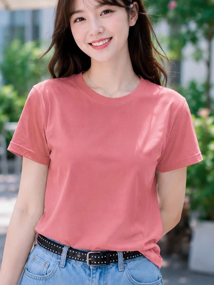 TOLI- Áo thun hồng