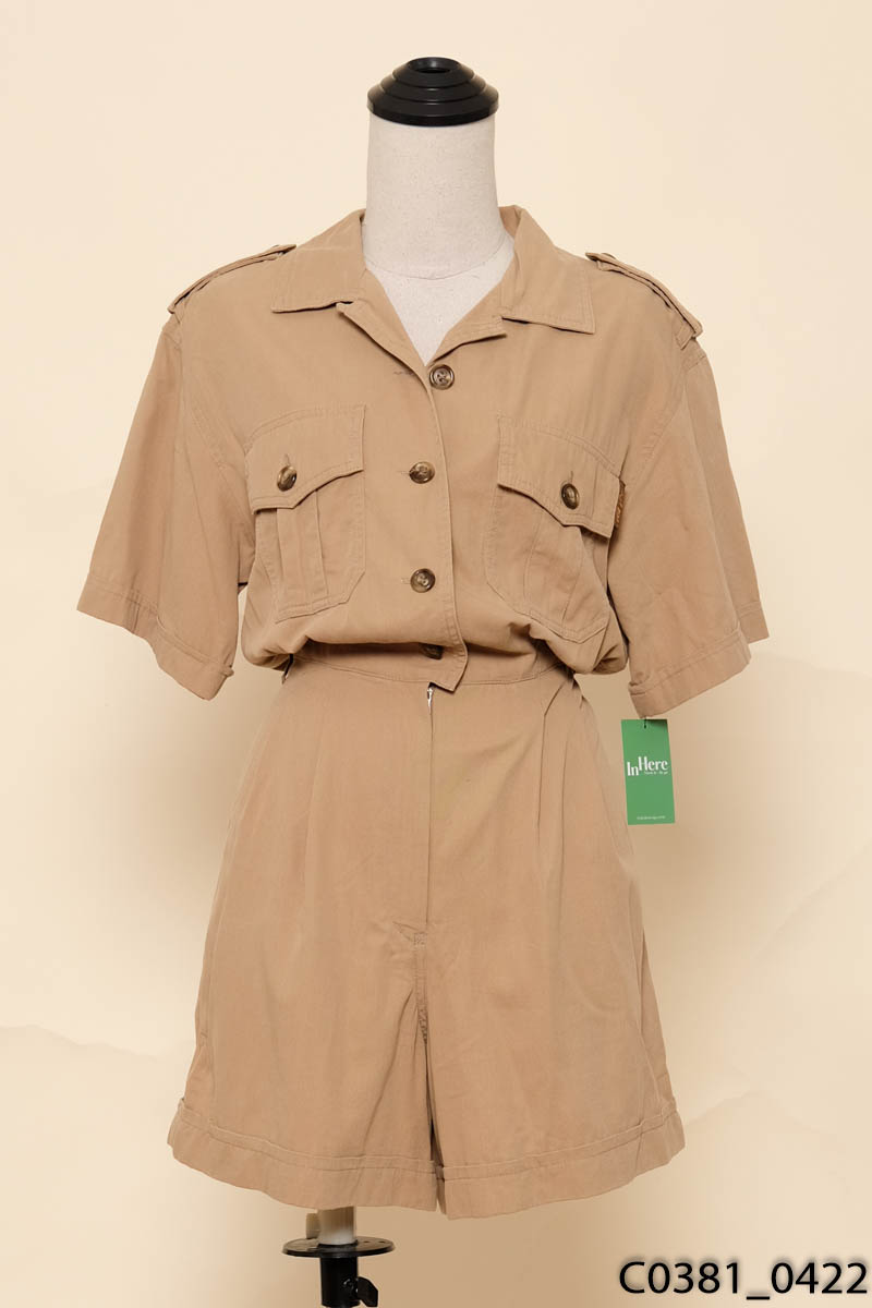 Jumpsuit nâu