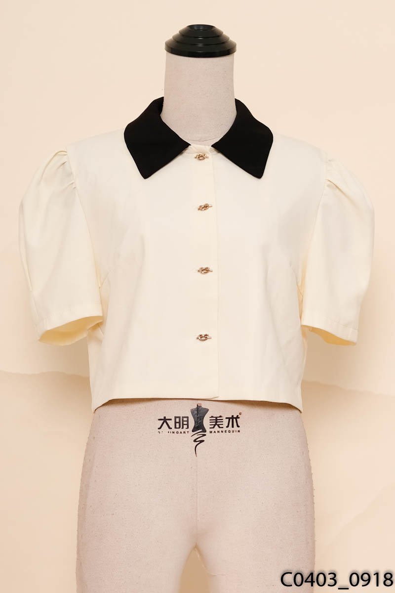 BAIWAN - Áo be vai phồng cộc tay