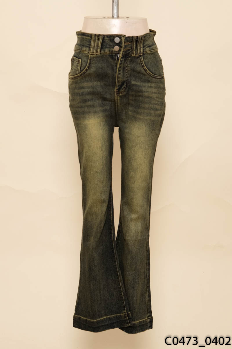 Quần jeans phủ bụi vàng New Tags