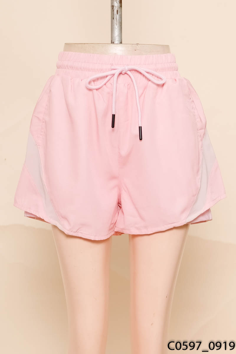 MỐT TRẺ - Quần shorts hồng thể thao