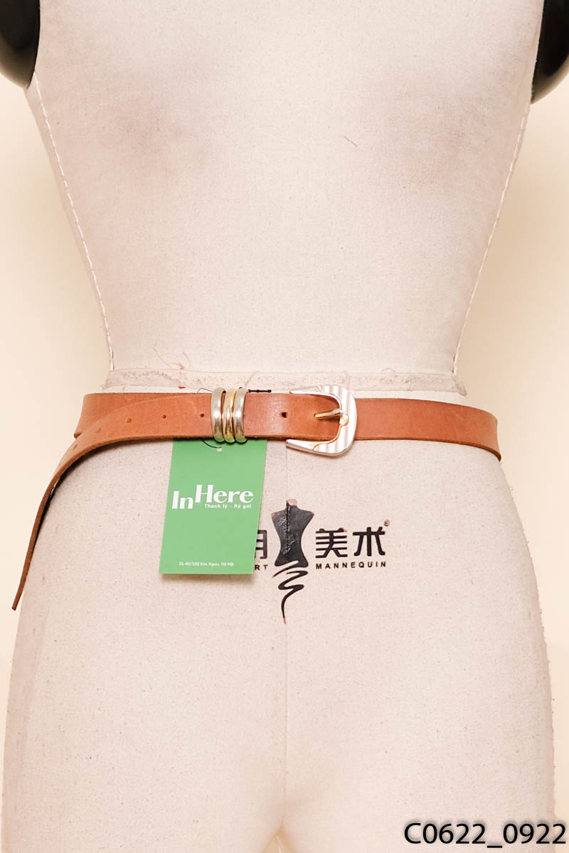AMERICAN EAGLE OUTFITTERS- Thắt lưng da nâu bò