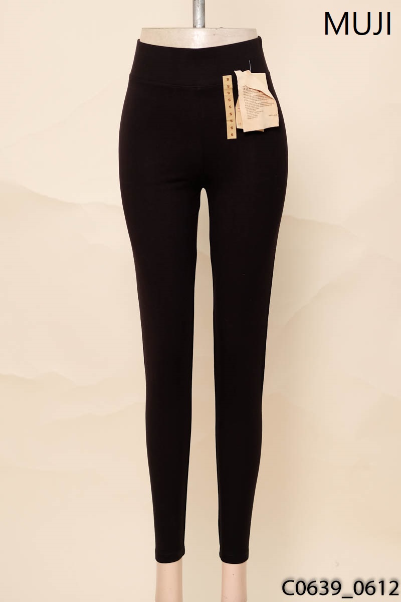 MUJI - Quần legging đen New Tags