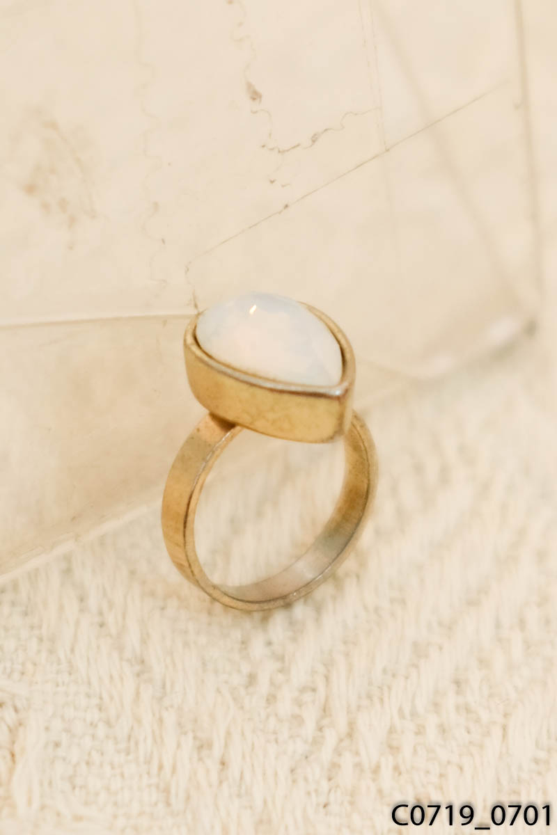 Set vòng cổ + nhẫn đính đá