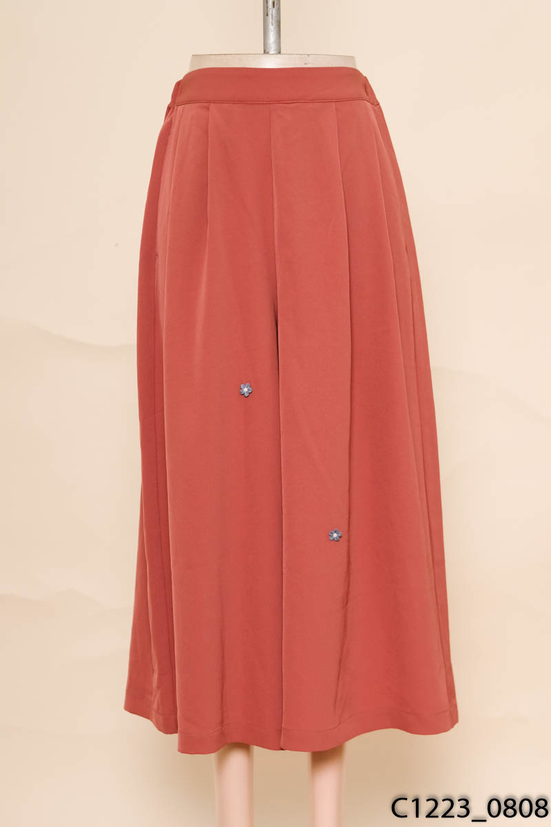 Quần culottes hồng