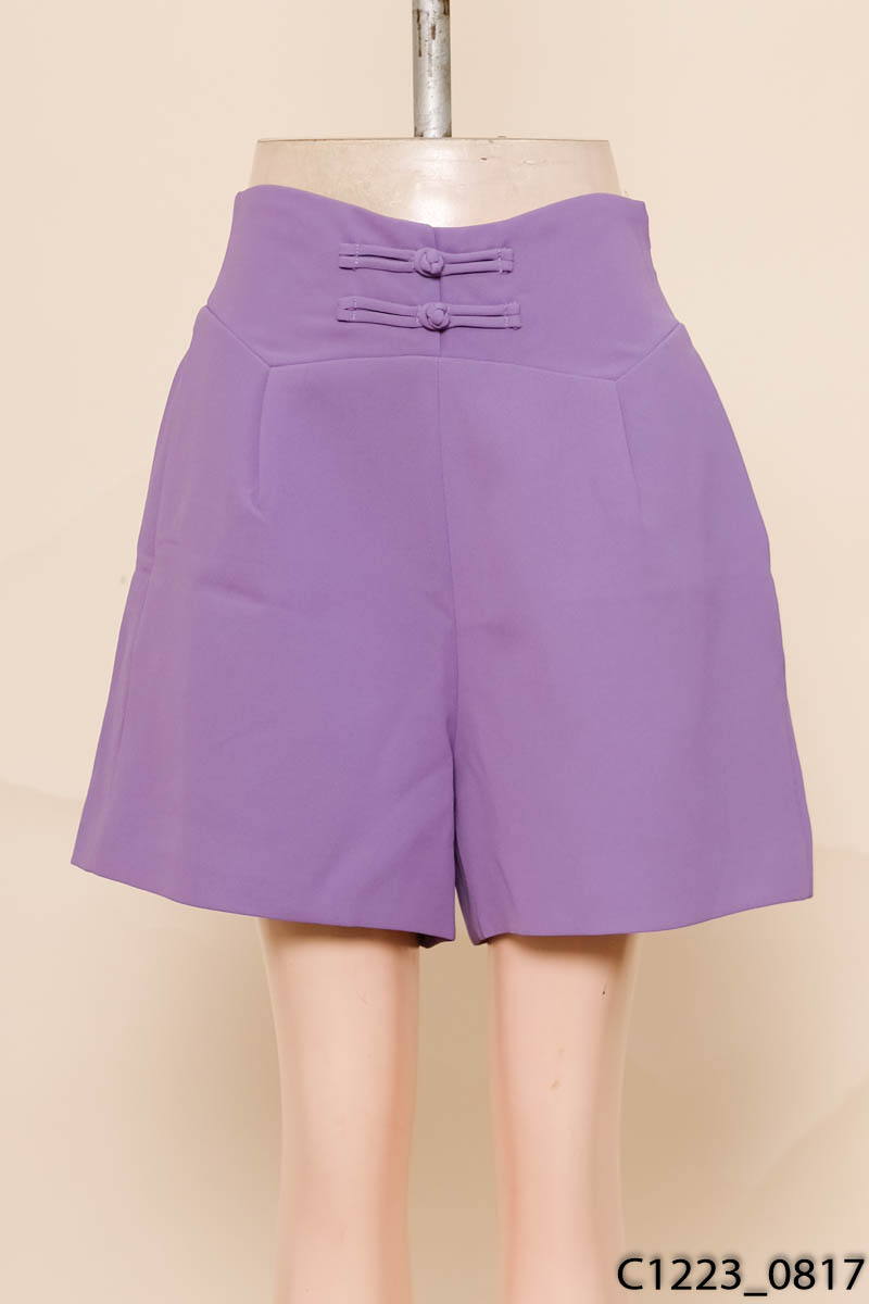 Quần shorts tím