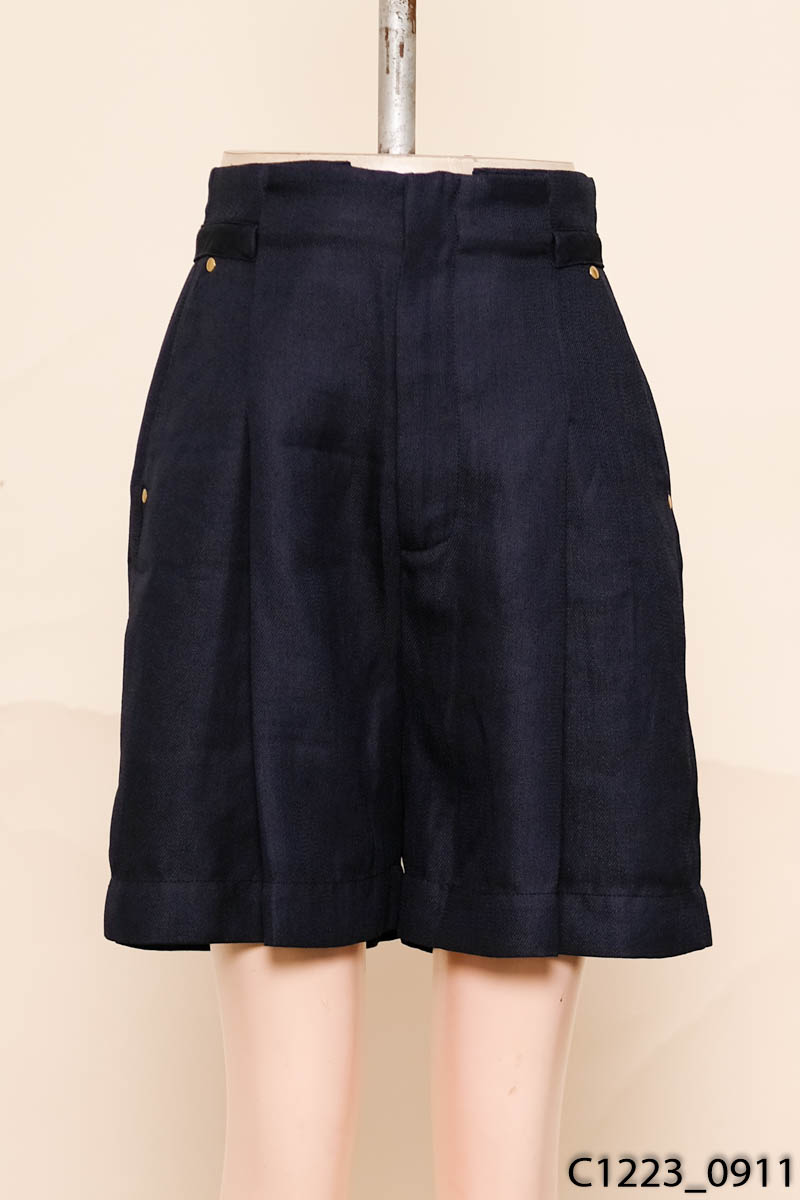 Quần shorts xanh dương