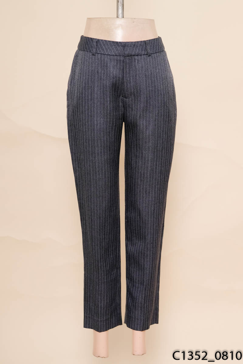 Quần baggy xanh kẻ