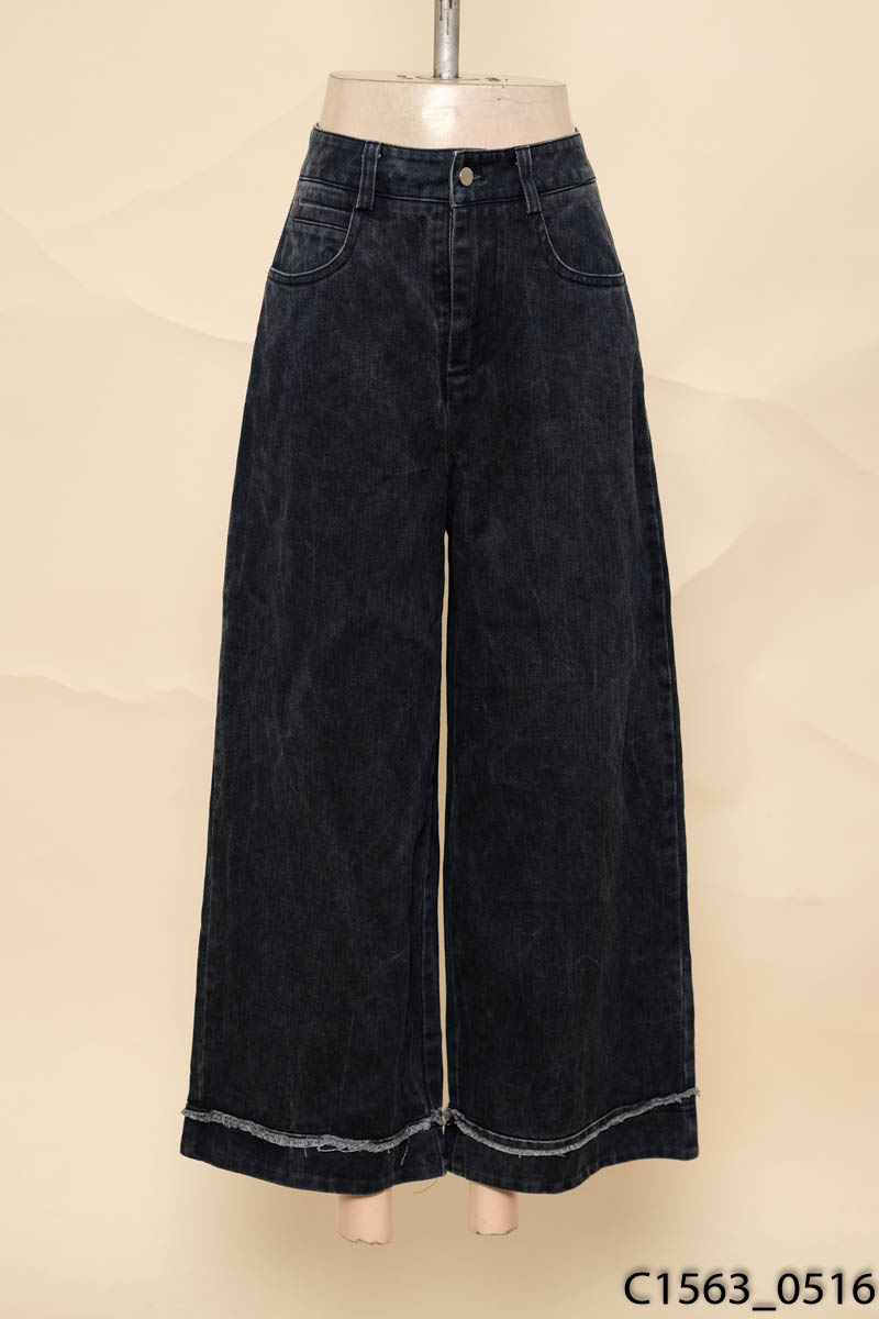 RED LIP - Quần jeans xanh xám