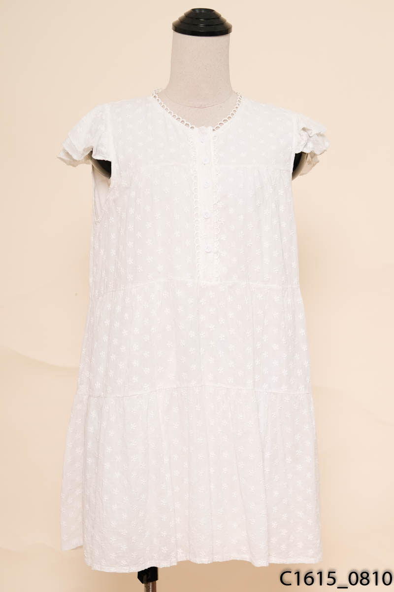 Đầm babydoll trắng