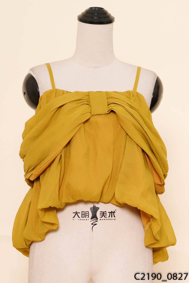 Áo 2 đây xanh nơ ngực