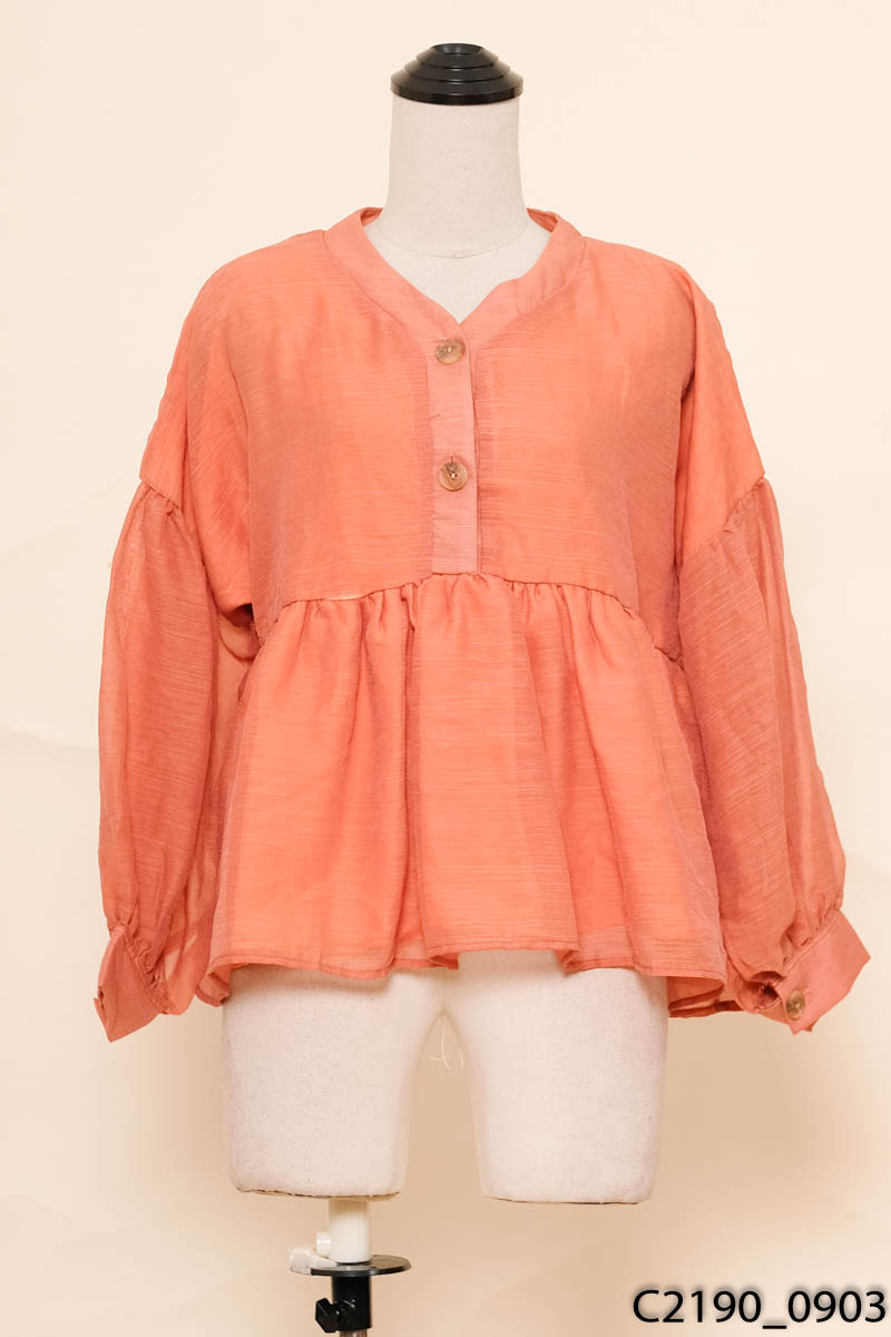 Áo babydoll cam