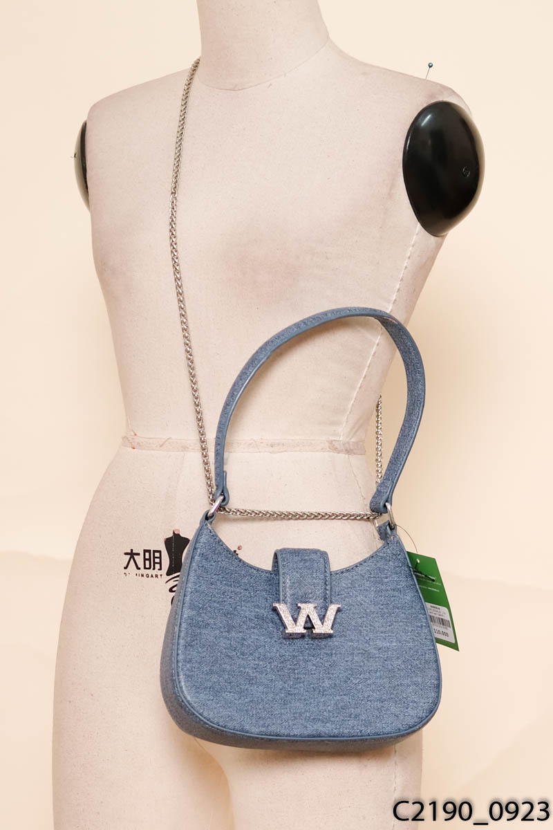 Túi xách xanh denim