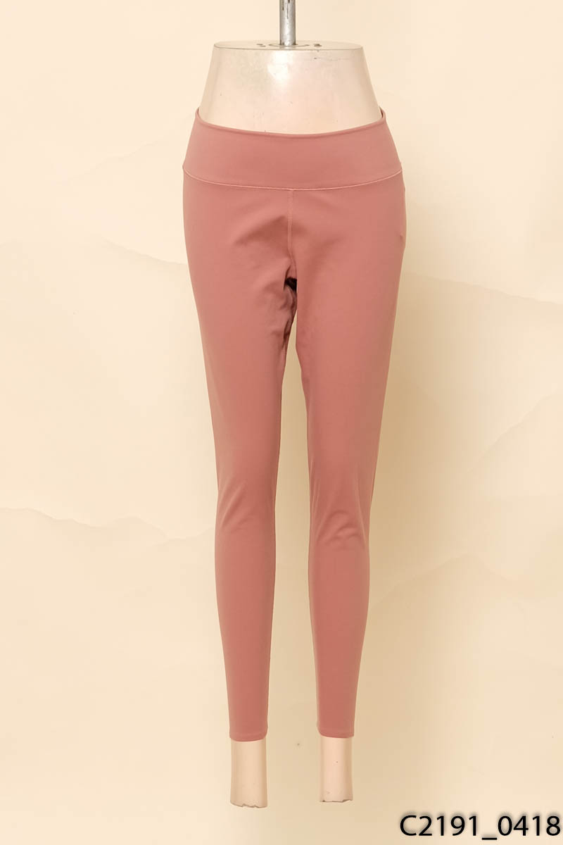 Quần legging hồng Uniqlo